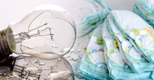 Estos son los 9 productos más difíciles de reciclar