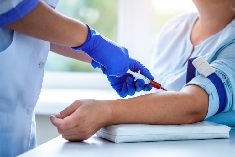 análisis de sangre análisis de sangre