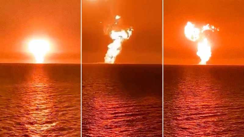 explosion mar caspio