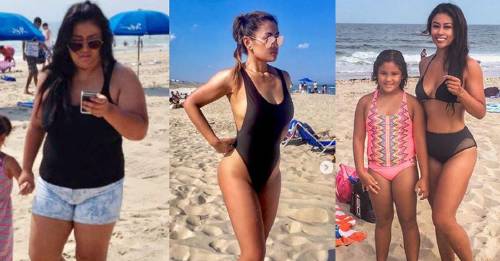 Así perdió 50 kilos en 1 año porque se sentía “demasiado pesada” para jugar con su hija Así perdió 50 kilos en 1 año porque se sentía “demasiado pesada” para jugar con su hija