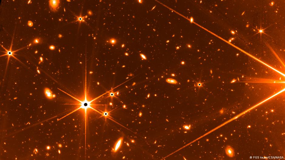 Imagen capturada por telescopio Jamers Webb Imagen de prueba capturada por el telescopio James Webb.