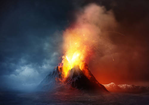 volcan erupcion