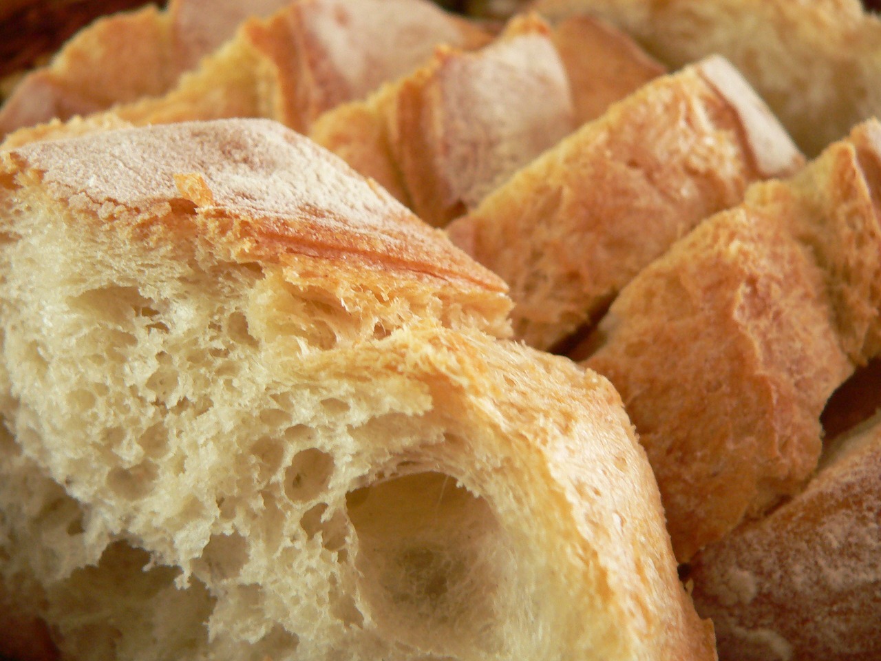 Pan de harina blanca refinada