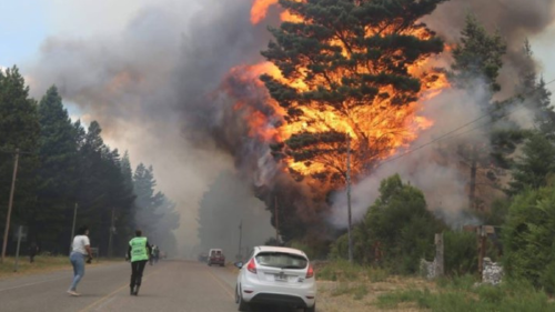 incendios patagonia Patagonia: hasta el viernes, el riesgo de incendios es extremo.