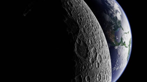 Imágenes revelan qué se esconde en el lado oscuro de la luna