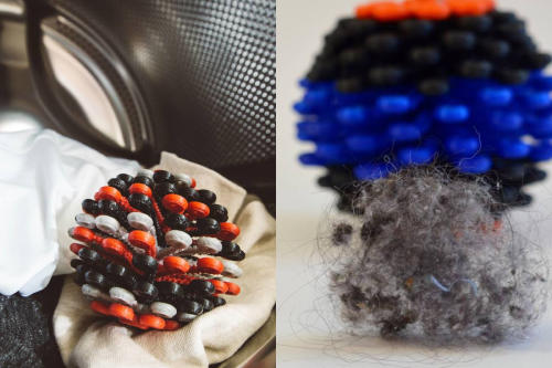 Mujer crea un producto que atrapa microfibras de la lavadora para que no lleguen al océano