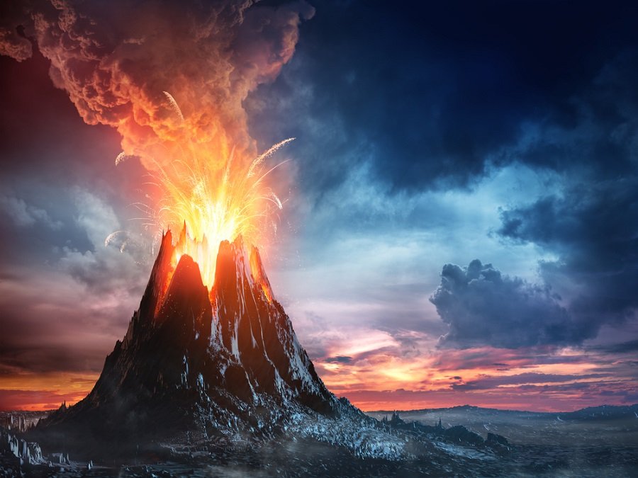 Una erupción volcánica podría haber extinguido los dinosaurios