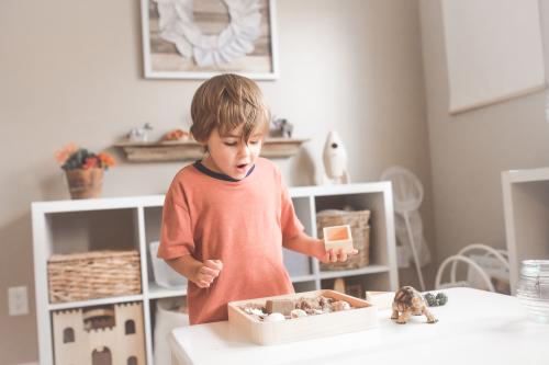 Método montessori en la escuela y en casa