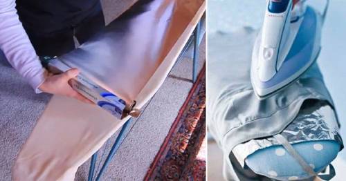 Planchar truco papel aluminio Planchar truco papel aluminio