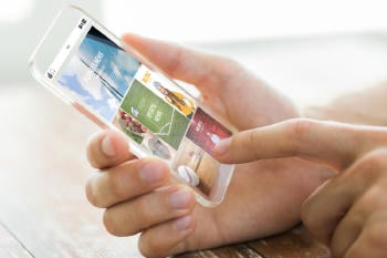 teléfono transparente teléfono transparente