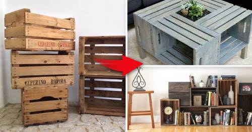 5 cosas que puedes hacer con huacales para darle nueva vida a tu hogar 5 cosas que puedes hacer con huacales para darle nueva vida a tu hogar