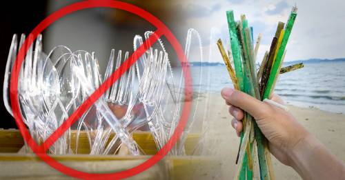 En Europa será ilegal vender pajitas, bastoncillos y cubiertos de plástico