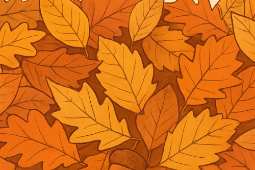 test hojas ¡Llegó el otoño! Encuentra la bellota escondida entre las hojas en este desafío visual repleto de tonos cálidos y suaves. (Foto: Chatgpt)