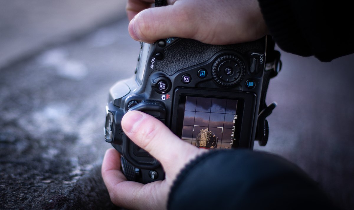 Cámara basura digital Cámara basura digital