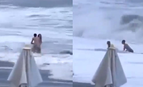 pareja playa rusia2 pareja playa rusia2