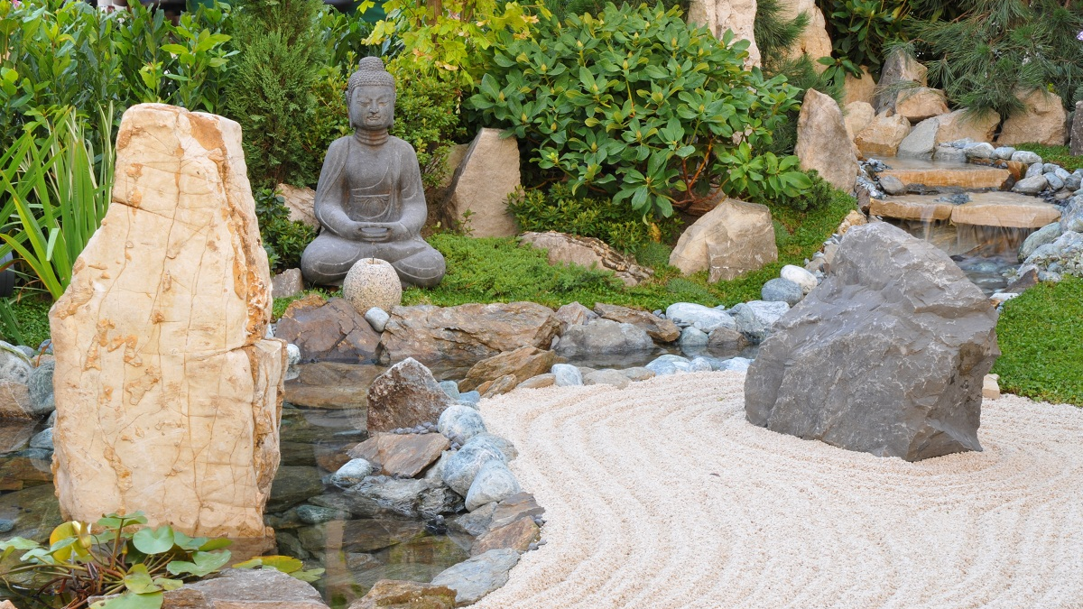 Cómo hacer un jardín zen para relajarte y meditar en casa