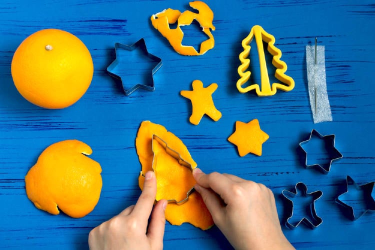 cascara naranja cascara de naranja