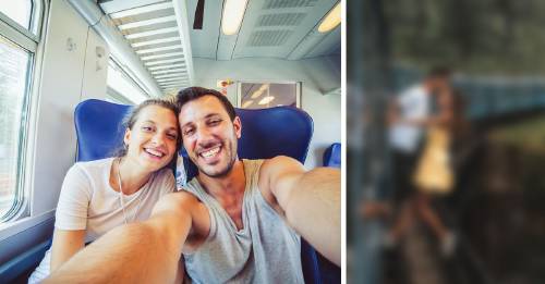 pareja hizo esto sacarse selfie pareja hizo esto sacarse selfie