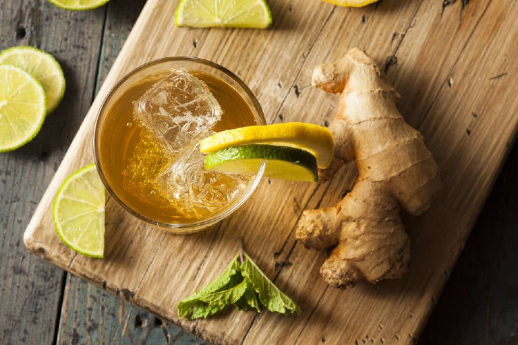 succo di limone e zenzero succo di limone e zenzero