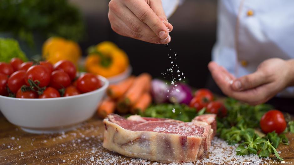 Sal en las comidas pruebas Sal en las comidas pruebas