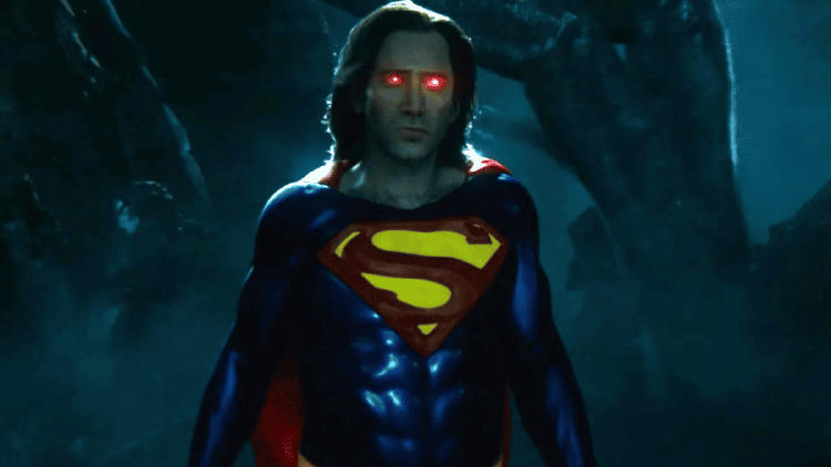 the flash 2023 superman nicolas cage
