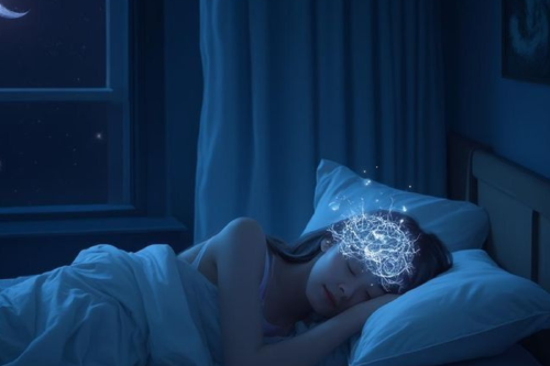 niña duerme Un grupo de científicos desarrolló un dispositivo capaz de reconstruir lo que soñás mientras dormís. (Pinterest)