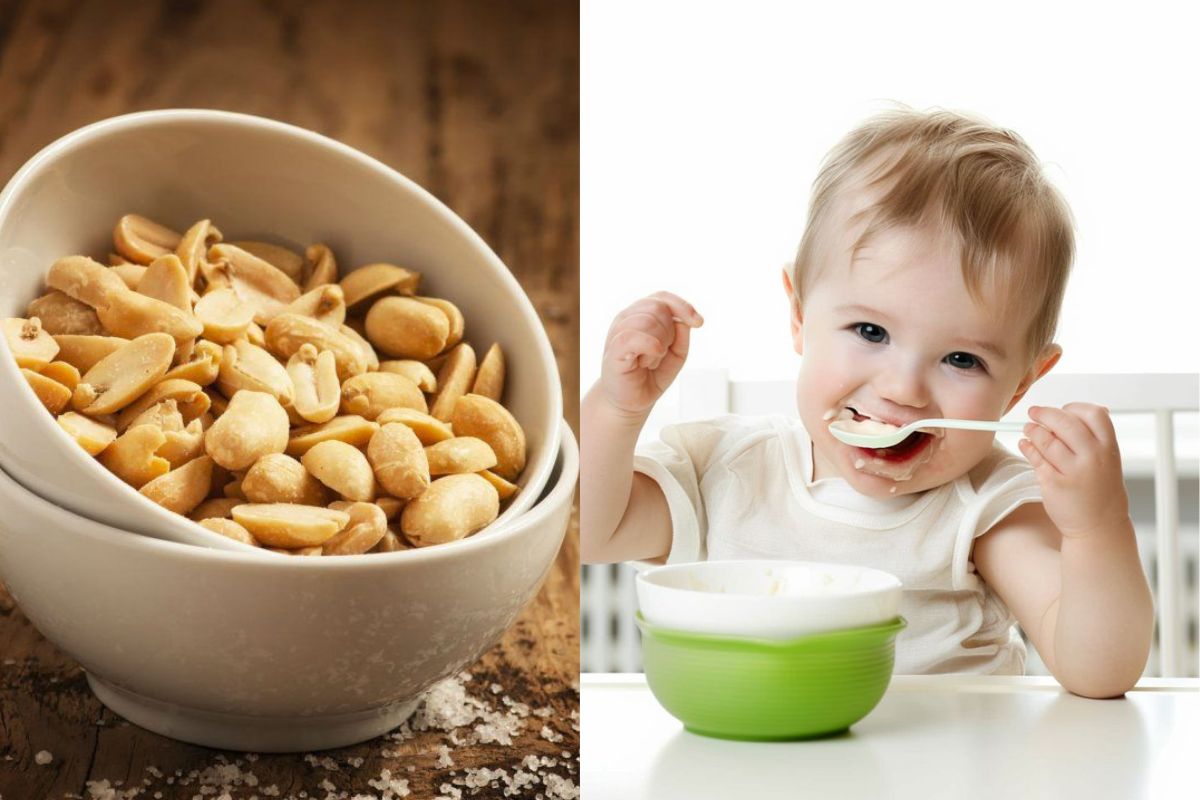 Darles maníes a los bebés: la estrategia científica que podría reducir la alergia infantil. (Imagen: Pinterest)