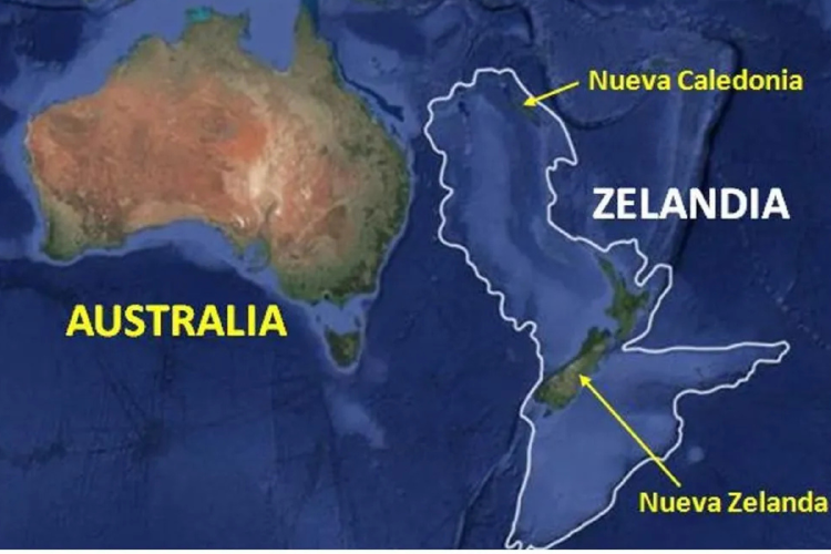 continente Zelandia, conocida como el octavo continente, permaneció oculta bajo las aguas del océano Pacífico (Diario UNO)