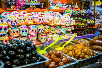 feria dulces calaveras