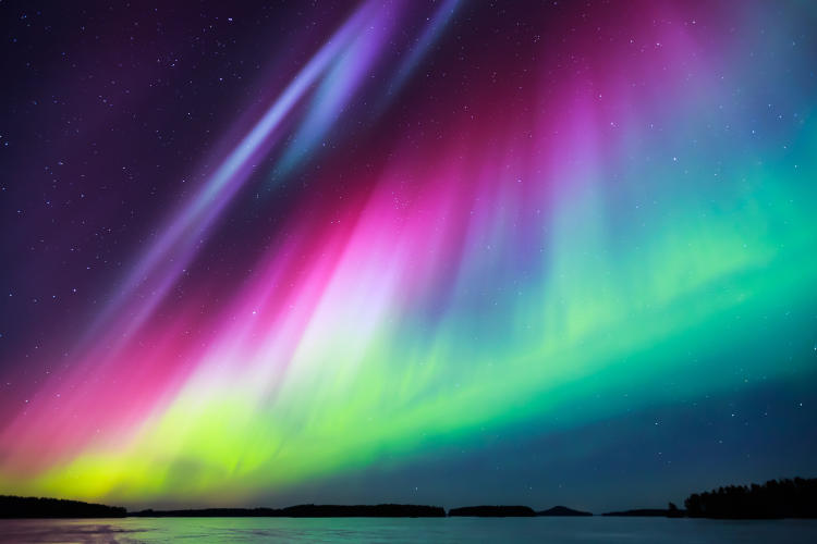 cosmos auroras boreales