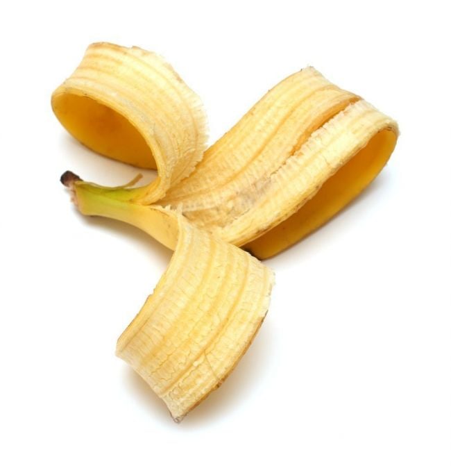 cáscaras de plátano