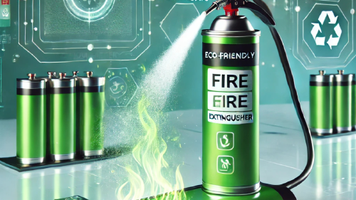 extintor Innovación: China crea un extintor ecológico para baterías.