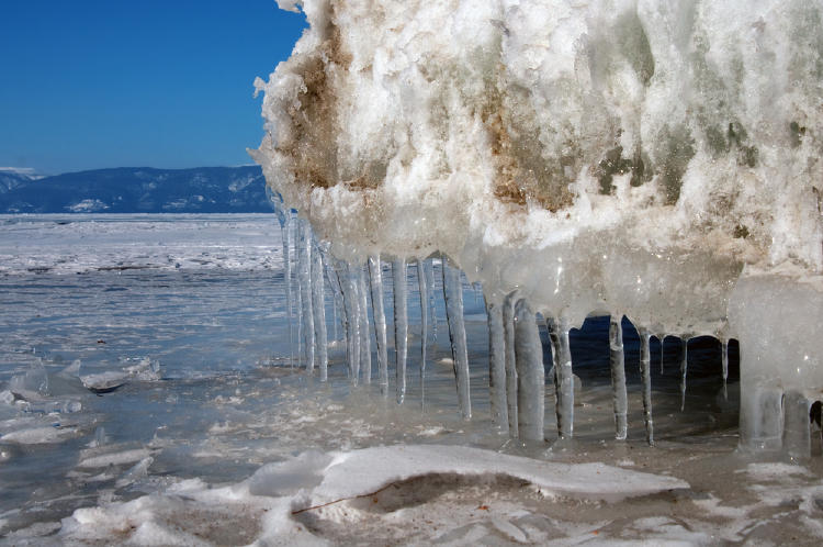 hielo derritiendose