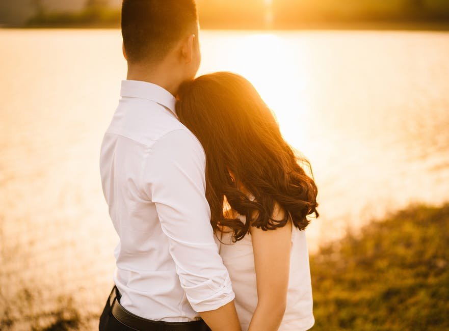 pareja feliz
