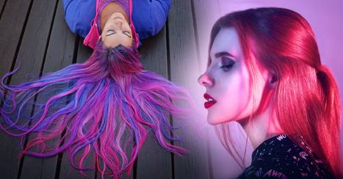 La nueva tendencia del cabello que brilla en la oscuridad La nueva tendencia del cabello que brilla en la oscuridad