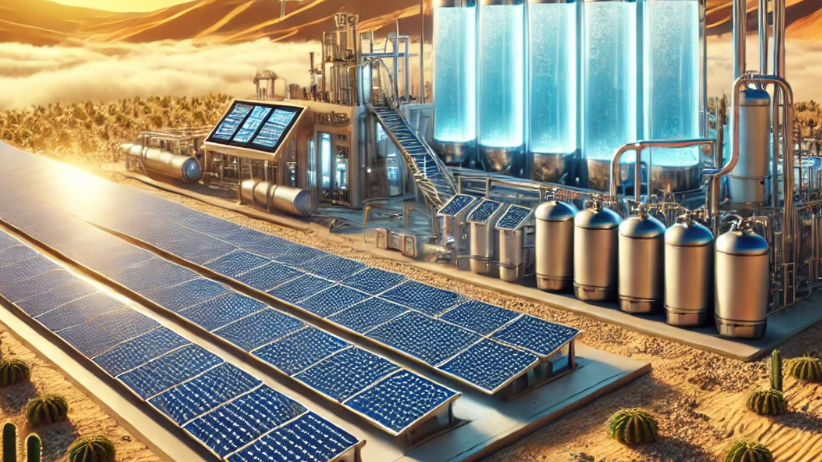 energía solar ¿Se puede utilizar el sol para obtener combustible de hidrógeno? (Foto IA)