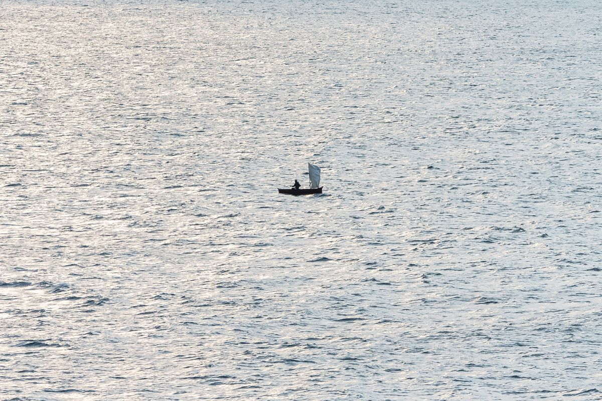Si intentaras visitar la Isla Null, todo lo que verías sería agua en el Golfo de Guinea. Pascale Gueret / Alamy