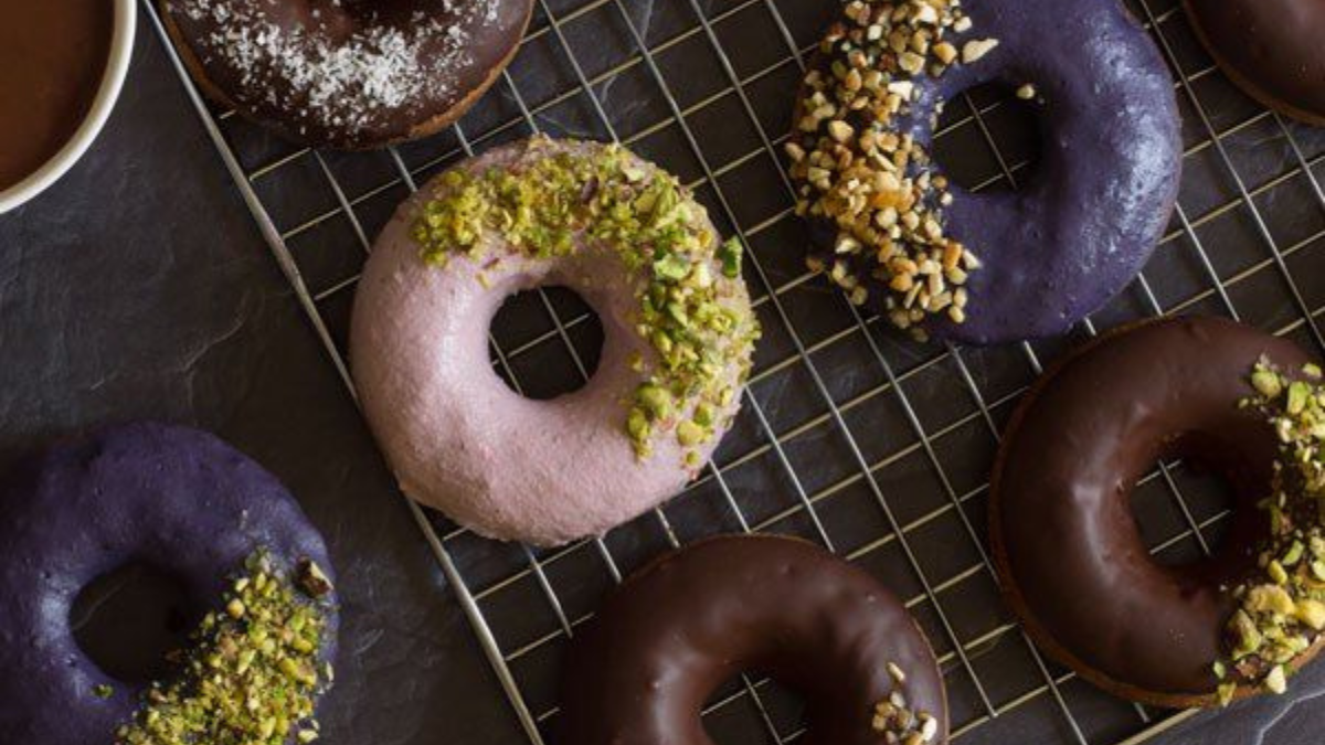 Para los dulceros: donuts saludables sin gluten (foto: Pinterest)