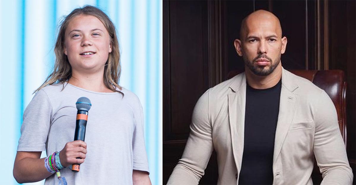 greta thunberg Andrew Tate greta thunberg Andrew Tate