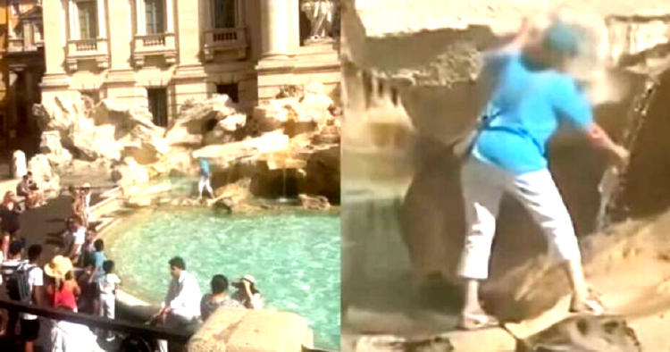 Mujer fontana di trevi2 Mujer fontana di trevi2