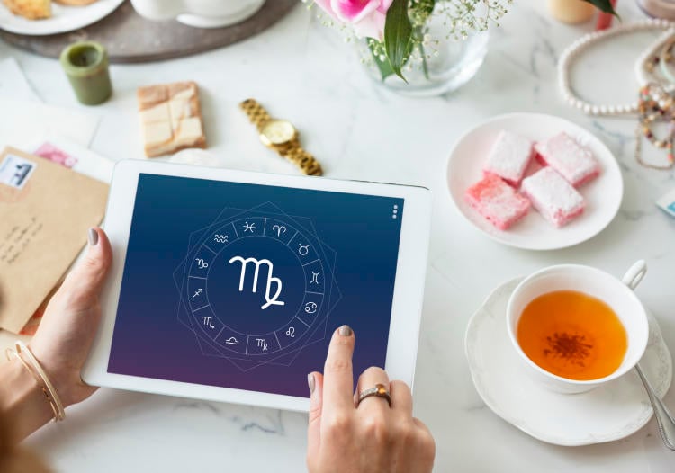 virgo symbol horoscope zodiac fortune graphic concept virgo symbol horoscope zodiac fortune graphic concept