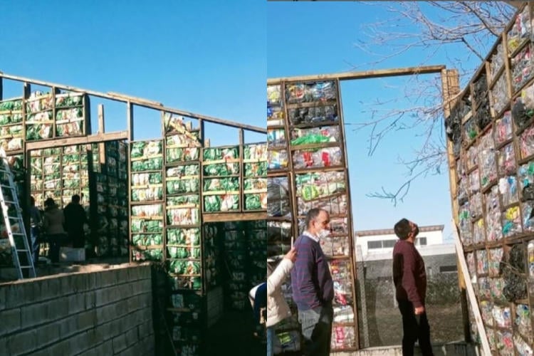 casa de plástico casa de plástico