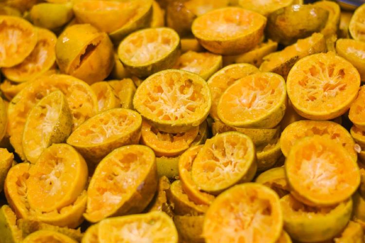 cáscara naranja cáscara naranja