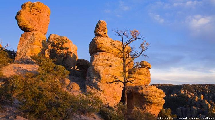 Formación en el Monumento Nacional Chiricahua Formación en el Monumento Nacional Chiricahua.