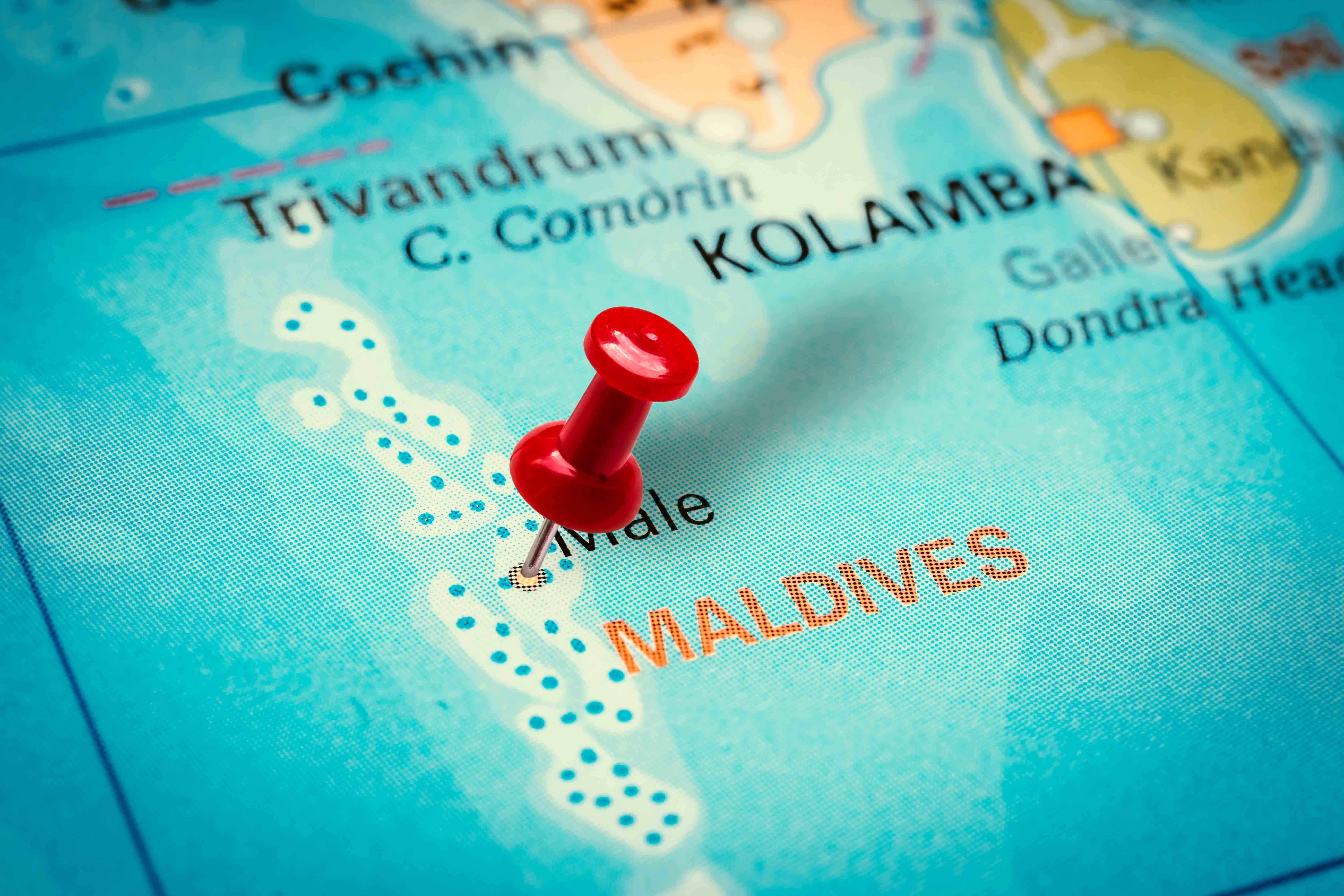 islas maldivas mapa