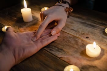 palma de la mano palma de la mano