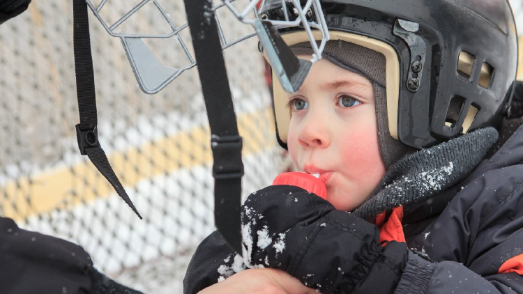 Beber agua en invierno Beber agua en invierno