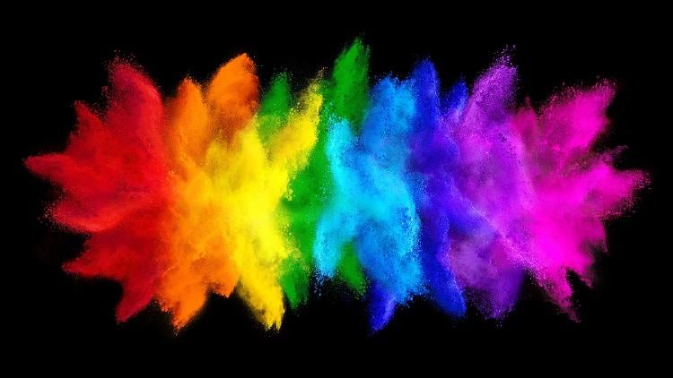 significado de los 7 colores del arco iris