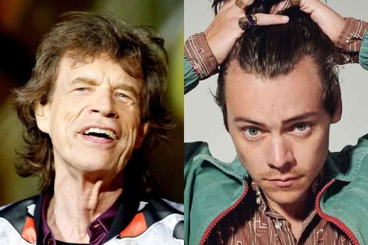 MICK JAGGER y styles