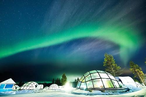 Islandia: ahora puedes dormir en una burbuja transparente bajo las auroras boreales